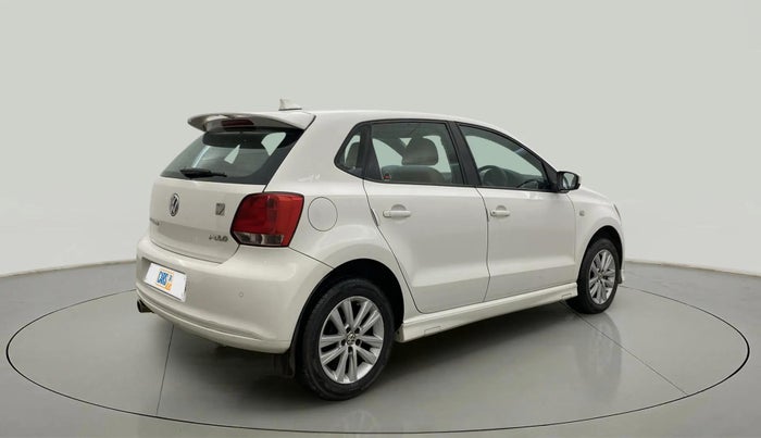 2013 Volkswagen Polo HIGHLINE1.2L, Petrol, Manual, 75,090 km, Right Back Diagonal