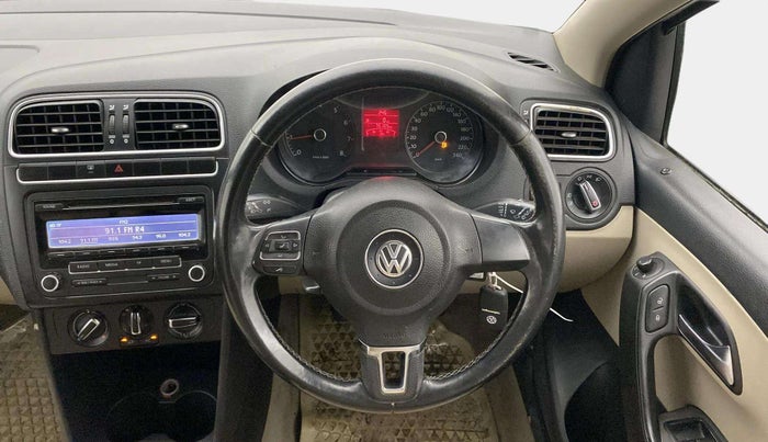2013 Volkswagen Polo HIGHLINE1.2L, Petrol, Manual, 75,090 km, Steering Wheel Close Up