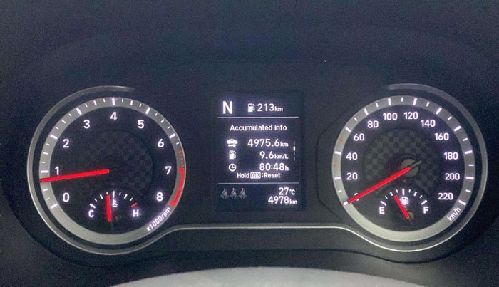 2023 Hyundai GRAND I10 NIOS SPORTZ AMT 1.2 KAPPA VTVT, Petrol, Automatic, 4,975 km, Odometer Image