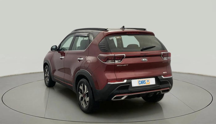 2021 KIA SONET GTX PLUS 1.0 IMT DUAL TONE, Petrol, Manual, 38,656 km, Left Back Diagonal