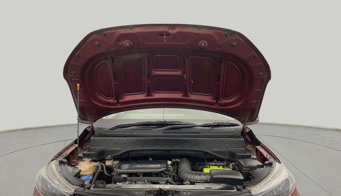 2021 KIA SONET GTX PLUS 1.0 IMT DUAL TONE, Petrol, Manual, 38,656 km, Open Bonet