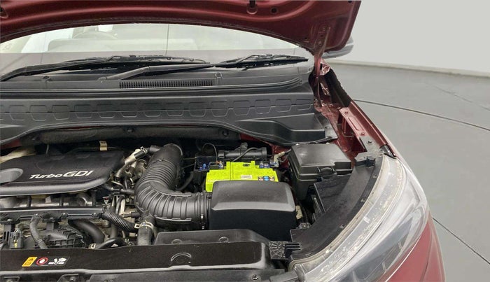 2021 KIA SONET GTX PLUS 1.0 IMT DUAL TONE, Petrol, Manual, 38,656 km, Engine View - Left