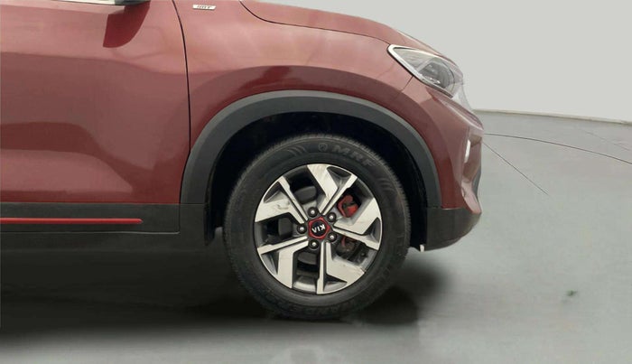 2021 KIA SONET GTX PLUS 1.0 IMT DUAL TONE, Petrol, Manual, 38,656 km, Right Front Wheel