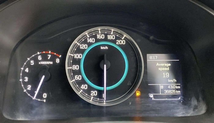 2018 Maruti IGNIS ZETA 1.2, Petrol, Manual, 36,822 km, Odometer Image