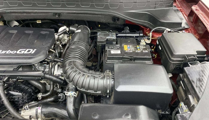 2023 KIA SONET HTX 1.0 IMT, Petrol, Manual, 24,458 km, Engine View - Left