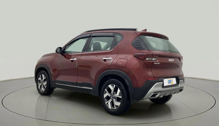 2023 KIA SONET HTX 1.0 IMT, Petrol, Manual, 24,458 km, Left Back Diagonal