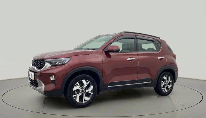 2023 KIA SONET HTX 1.0 IMT, Petrol, Manual, 24,458 km, Left Front Diagonal