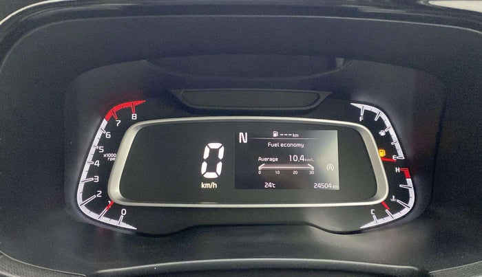 2023 KIA SONET HTX 1.0 IMT, Petrol, Manual, 24,458 km, Odometer Image