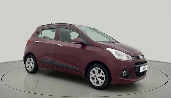 2014 Hyundai Grand i10 SPORTZ 1.2 KAPPA VTVT, Petrol, Manual, 71,320 km, Right Front Diagonal