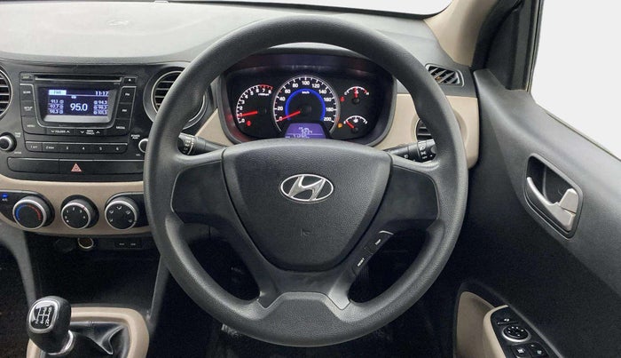 2014 Hyundai Grand i10 SPORTZ 1.2 KAPPA VTVT, Petrol, Manual, 71,320 km, Steering Wheel Close Up