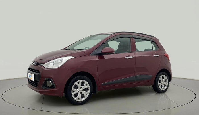 2014 Hyundai Grand i10 SPORTZ 1.2 KAPPA VTVT, Petrol, Manual, 71,320 km, Left Front Diagonal