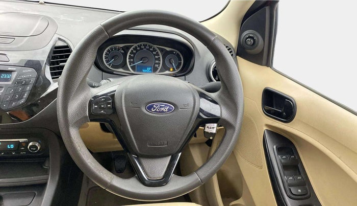 2016 Ford Figo Aspire TITANIUM 1.2 PETROL, Petrol, Manual, 70,248 km, Steering Wheel Close Up