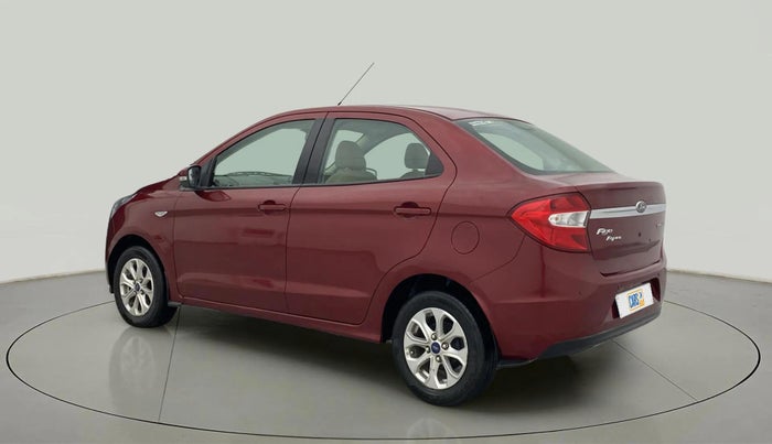 2016 Ford Figo Aspire TITANIUM 1.2 PETROL, Petrol, Manual, 70,248 km, Left Back Diagonal
