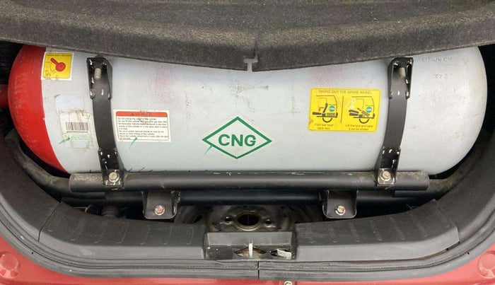 2014 Maruti Wagon R 1.0 LXI CNG, CNG, Manual, 69,405 km, Boot Inside