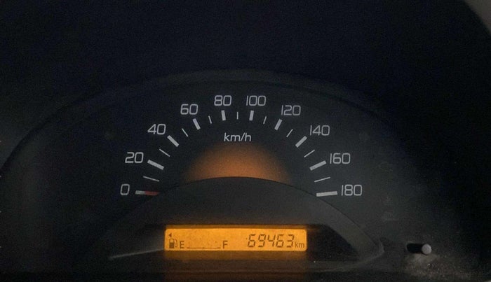 2014 Maruti Wagon R 1.0 LXI CNG, CNG, Manual, 69,405 km, Odometer Image