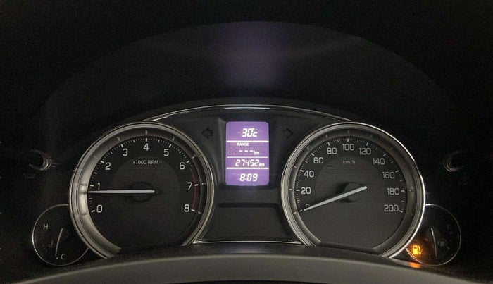 2015 Maruti Ciaz VXI+, Petrol, Manual, 27,386 km, Odometer Image