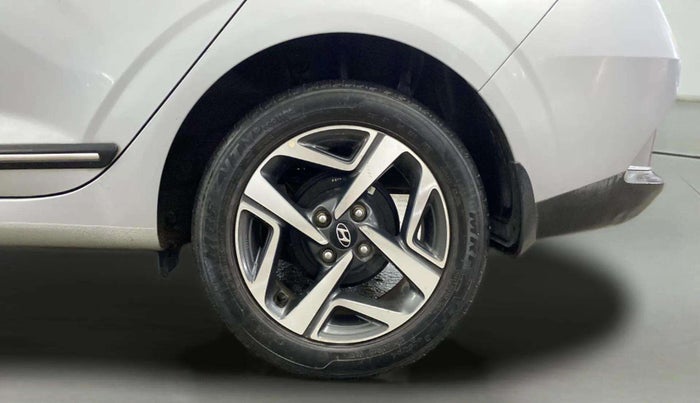 2020 Hyundai AURA SX PLUS 1.2 AMT, Petrol, Automatic, 12,671 km, Left Rear Wheel