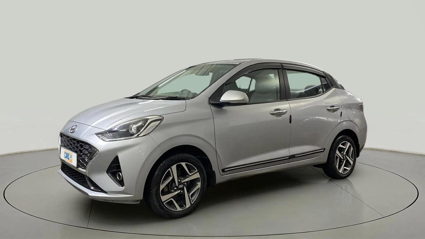 2020 Hyundai AURA SX PLUS 1.2 AMT, Petrol, Automatic, 12,788 km, Left Front Diagonal