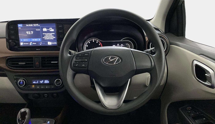 2020 Hyundai AURA SX PLUS 1.2 AMT, Petrol, Automatic, 12,671 km, Steering Wheel Close Up