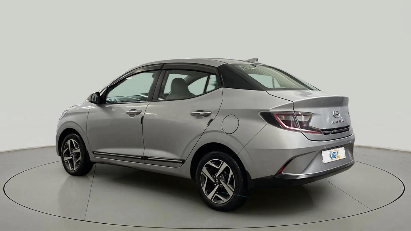 2020 Hyundai AURA SX PLUS 1.2 AMT, Petrol, Automatic, 12,788 km, Left Back Diagonal