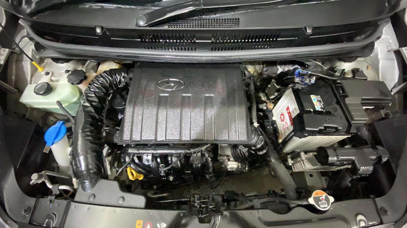 2020 Hyundai AURA SX PLUS 1.2 AMT, Petrol, Automatic, 12,788 km, Engine View