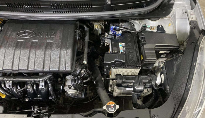 2020 Hyundai AURA SX PLUS 1.2 AMT, Petrol, Automatic, 12,671 km, Engine View - Left
