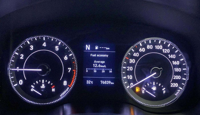 2021 Hyundai VENUE SX 1.0 TURBO IMT, Petrol, Manual, 76,786 km, Odometer Image