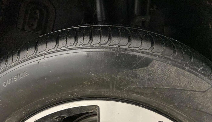 2019 Tata NEXON XZA PLUS PETROL, Petrol, Automatic, 82,491 km, Left Rear Tyre Tread
