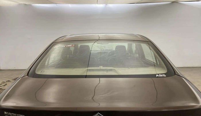 2014 Maruti Ciaz ZXI, Petrol, Manual, 72,019 km, Rear Windshield