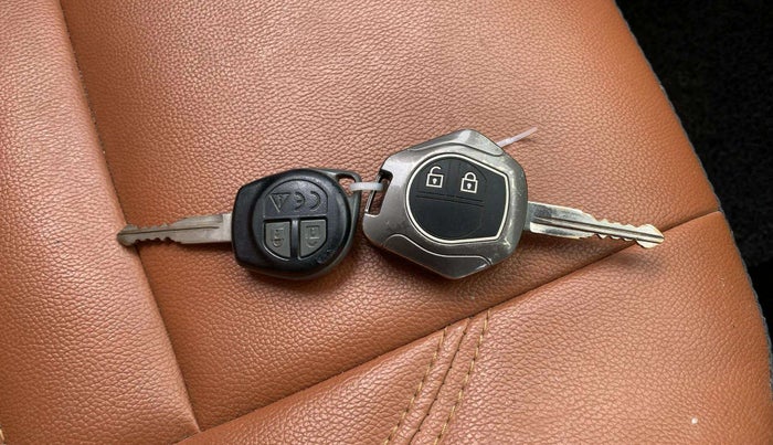 2018 Maruti Vitara Brezza VDI, Diesel, Manual, 91,749 km, Key Close Up