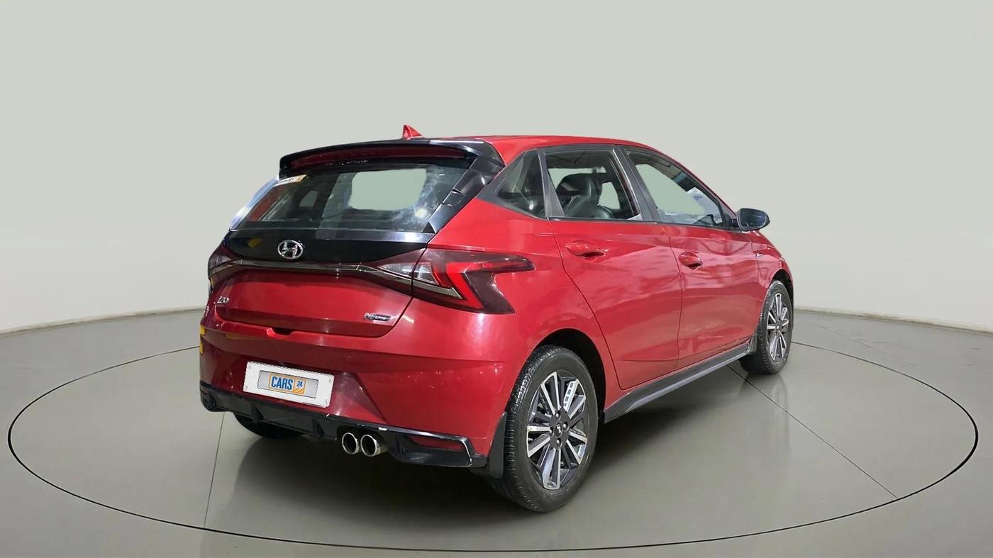 2021 Hyundai NEW I20 N LINE N6 1.0 TURBO GDI IMT, Petrol, Manual, 32,005 km, Right Back Diagonal
