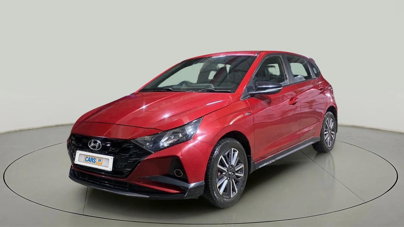 2021 Hyundai NEW I20 N LINE N6 1.0 TURBO GDI IMT, Petrol, Manual, 32,005 km, Left Front Diagonal