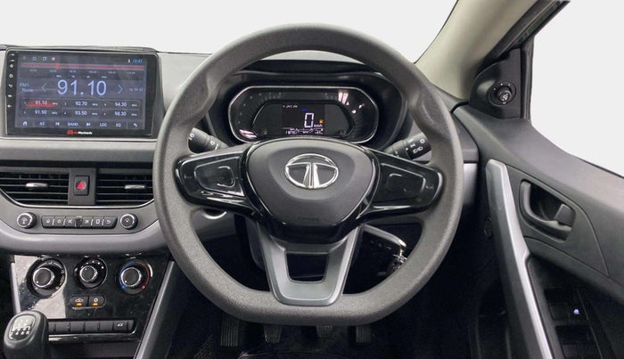 2022 Tata NEXON XM PETROL, Petrol, Manual, 11,875 km, Steering Wheel Close Up