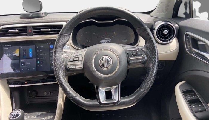 2022 MG ASTOR SHARP EX 1.5 MT, Petrol, Manual, 31,955 km, Steering Wheel Close Up