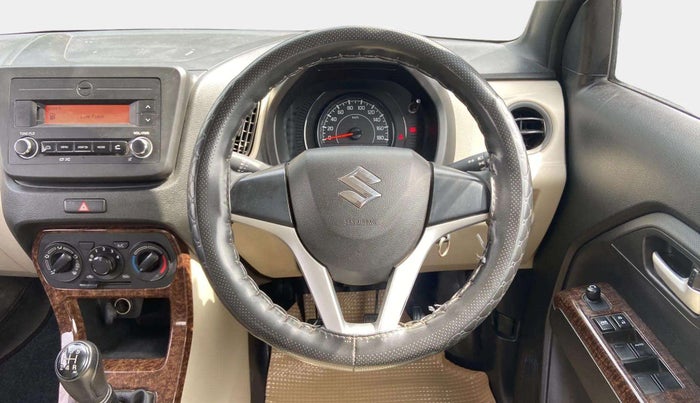 2019 Maruti New Wagon-R VXI 1.0, CNG, Manual, 40,206 km, Steering Wheel Close Up