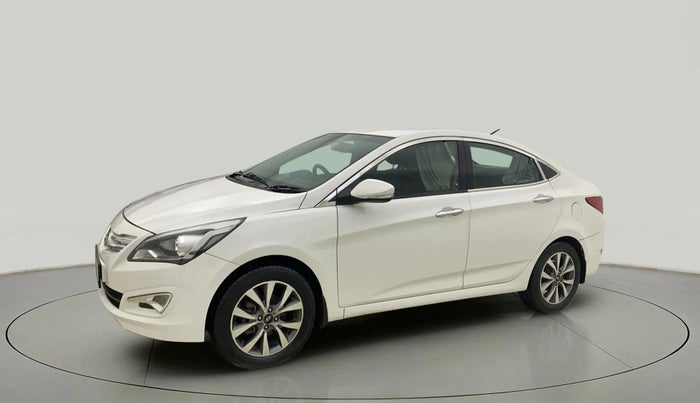 2015 Hyundai Verna FLUIDIC 4S 1.6 VTVT S(O), Petrol, Manual, 90,886 km, Left Back Diagonal