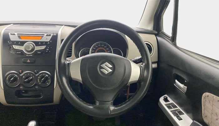 2016 Maruti Wagon R 1.0 VXI AMT, Petrol, Automatic, 50,760 km, Steering Wheel Close Up