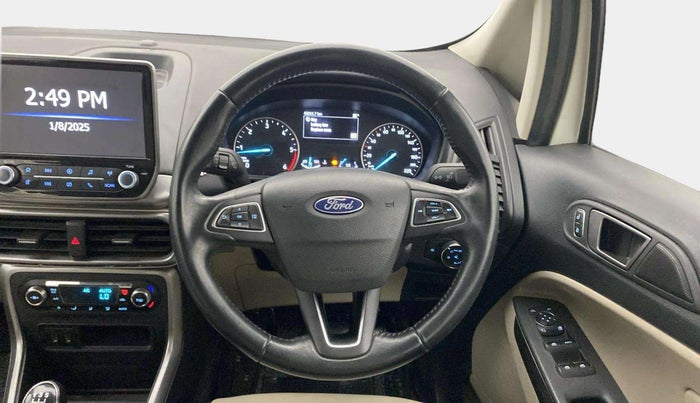 2020 Ford Ecosport TITANIUM 1.5L DIESEL, Diesel, Manual, 44,993 km, Steering Wheel Close Up