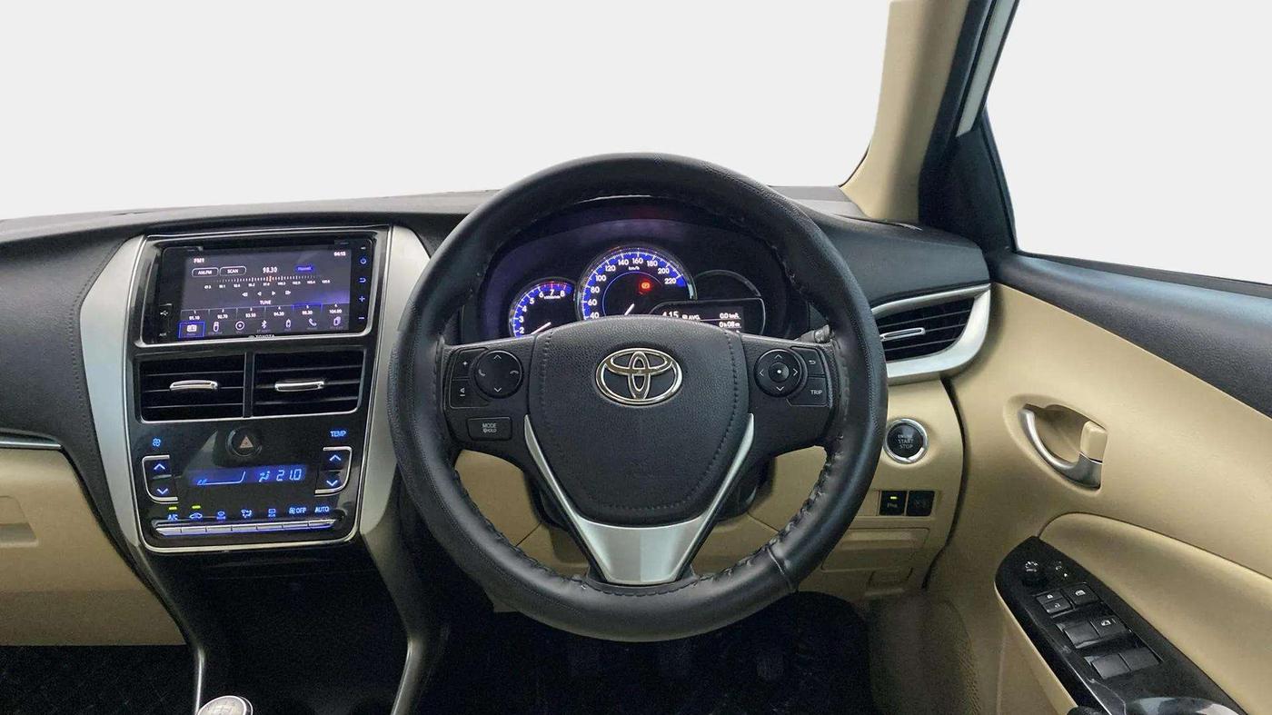 2018 Toyota YARIS G MT, Petrol, Manual, 83,047 km, Steering Wheel Close Up