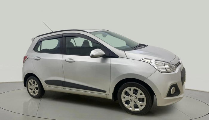 2016 Hyundai Grand i10 SPORTZ 1.2 KAPPA VTVT, Petrol, Manual, 47,592 km, Right Front Diagonal