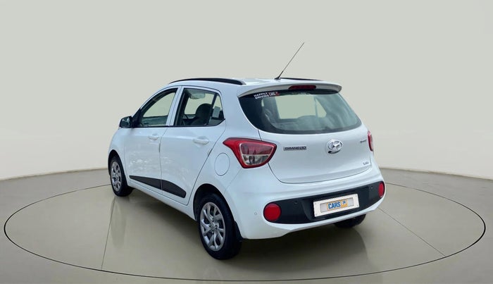 2018 Hyundai Grand i10 SPORTZ 1.2 KAPPA VTVT, Petrol, Manual, 17,560 km, Left Back Diagonal