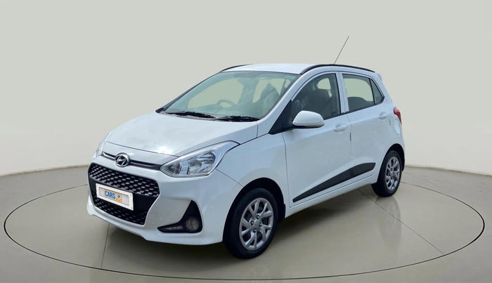 2018 Hyundai Grand i10 SPORTZ 1.2 KAPPA VTVT, Petrol, Manual, 17,560 km, Left Front Diagonal