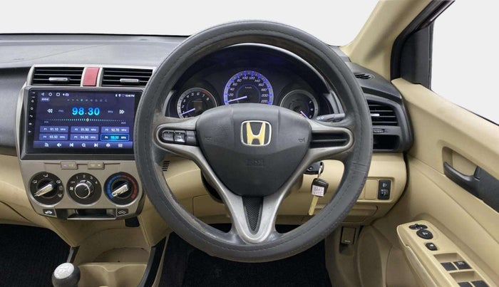 2013 Honda City 1.5L I-VTEC S MT, Petrol, Manual, 1,17,692 km, Steering Wheel Close Up