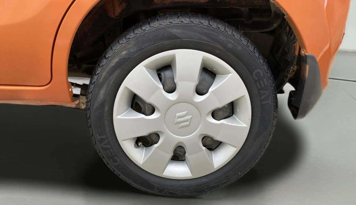 2015 Maruti Alto K10 VXI, Petrol, Manual, 1,09,480 km, Left Rear Wheel