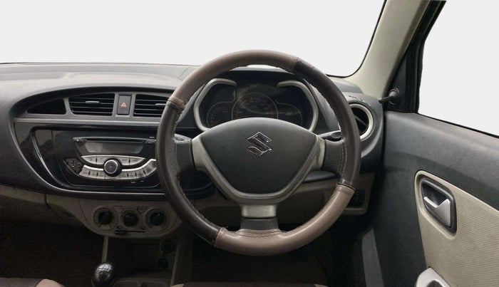 2015 Maruti Alto K10 VXI, Petrol, Manual, 1,09,480 km, Steering Wheel Close Up