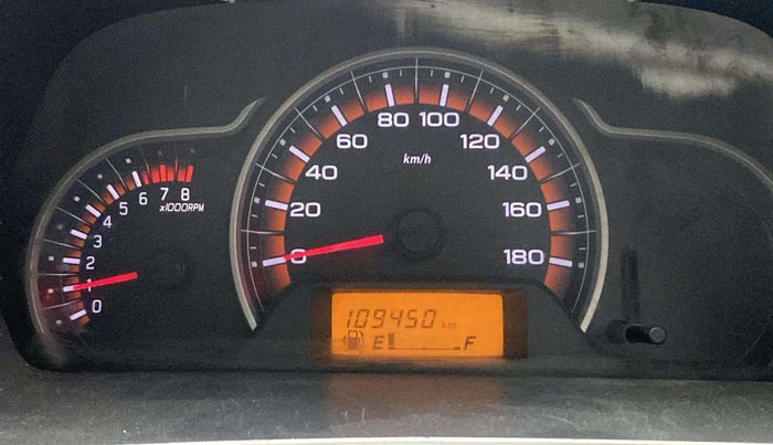 2015 Maruti Alto K10 VXI, Petrol, Manual, 1,09,480 km, Odometer Image
