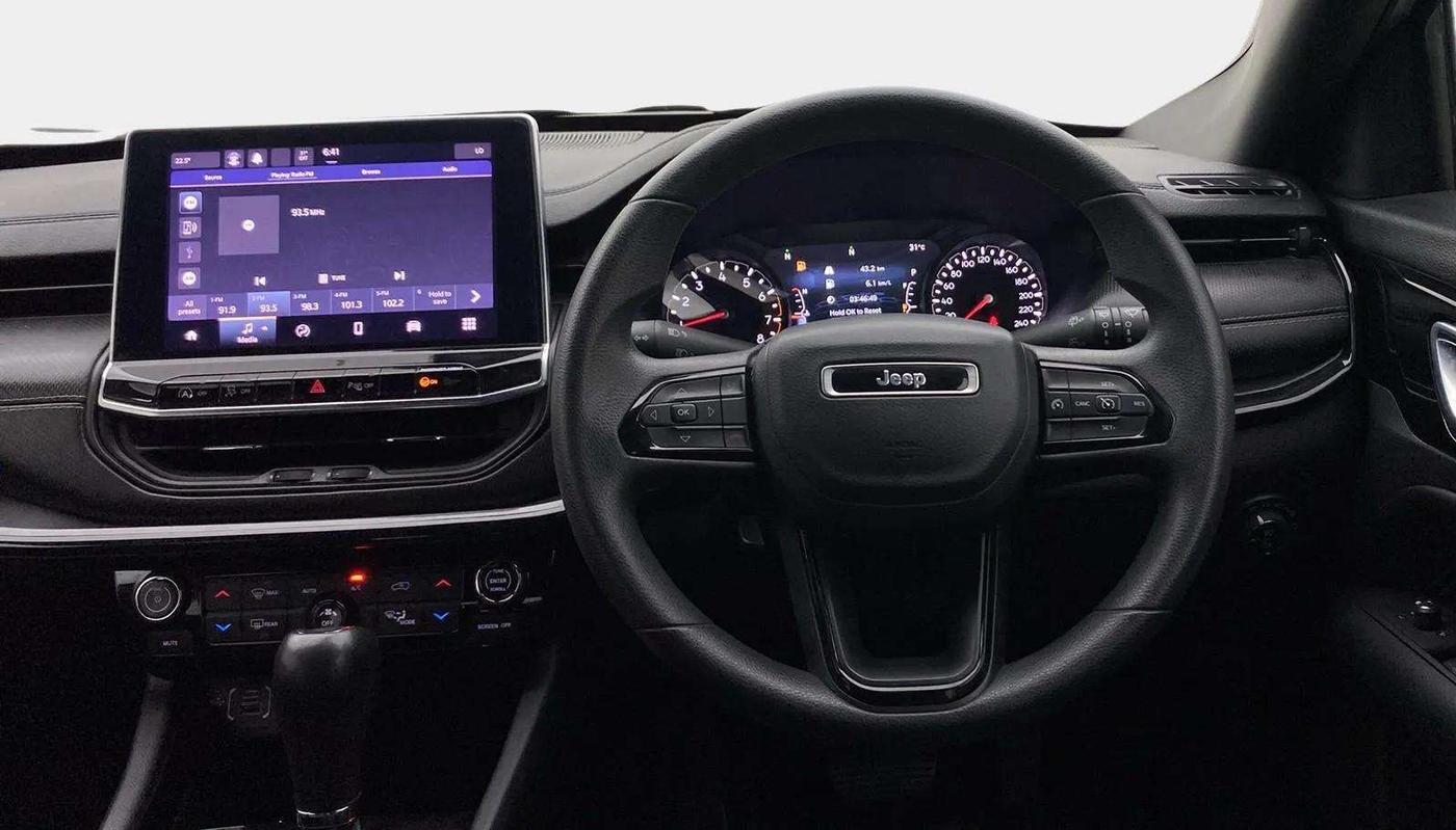 2022 Jeep Compass NIGHT EAGLE (O) 1.4 PETROL DCT, Petrol, Automatic, 47,953 km, Steering Wheel Close Up