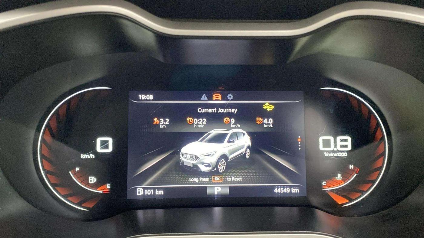 2022 MG ASTOR SAVVY 1.5 CVT, Petrol, Automatic, 44,753 km, Odometer Image