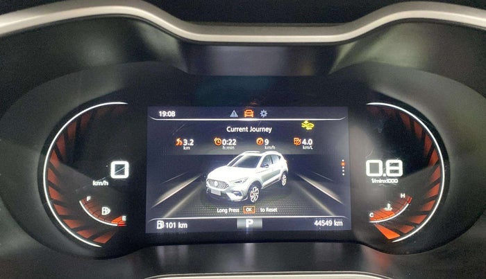2022 MG ASTOR SAVVY 1.5 CVT, Petrol, Automatic, 44,545 km, Odometer Image