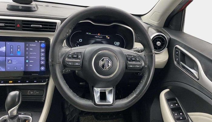 2022 MG ASTOR SAVVY 1.5 CVT, Petrol, Automatic, 44,545 km, Steering Wheel Close Up
